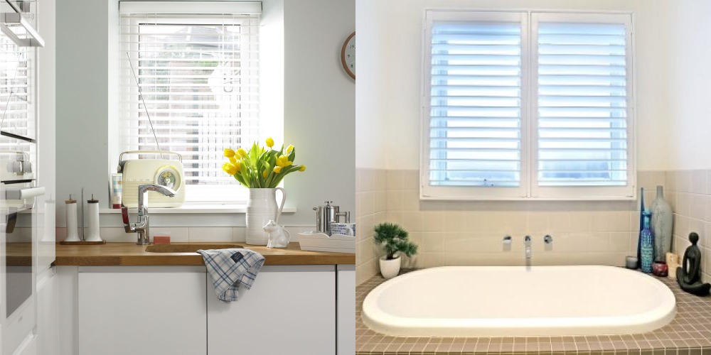 Window Treatments for Kitchens and Bathrooms