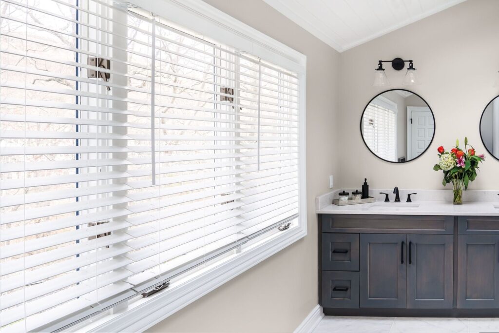 Window Coverings for Kitchens and Bathrooms