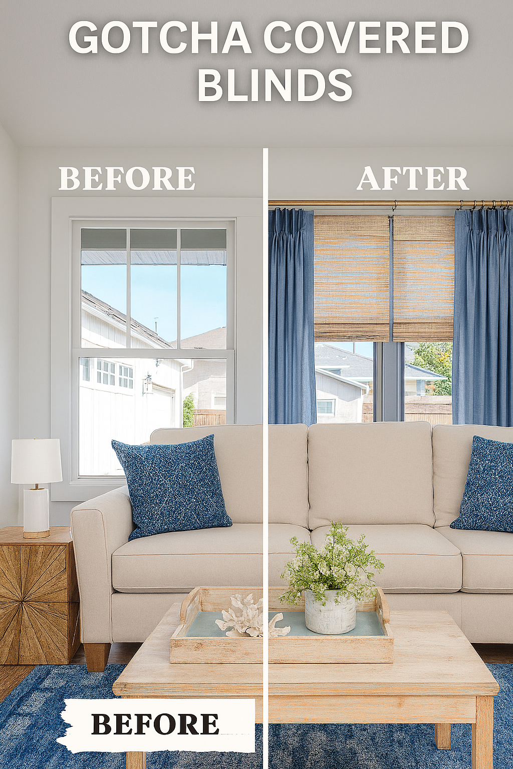 Window Treatment Makeovers – Before-and-After