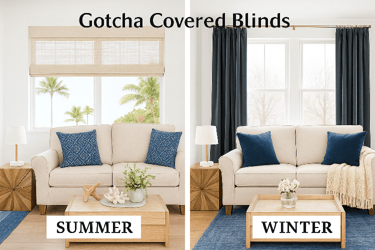 Seasonal Window Treatment Swaps