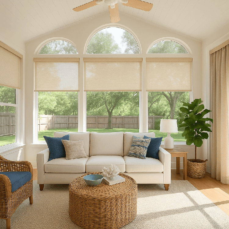 Window Coverings for Florida Rooms and Sunrooms