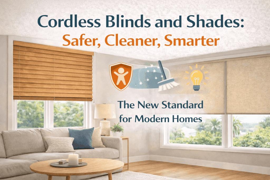 Cordless Blinds and Shades