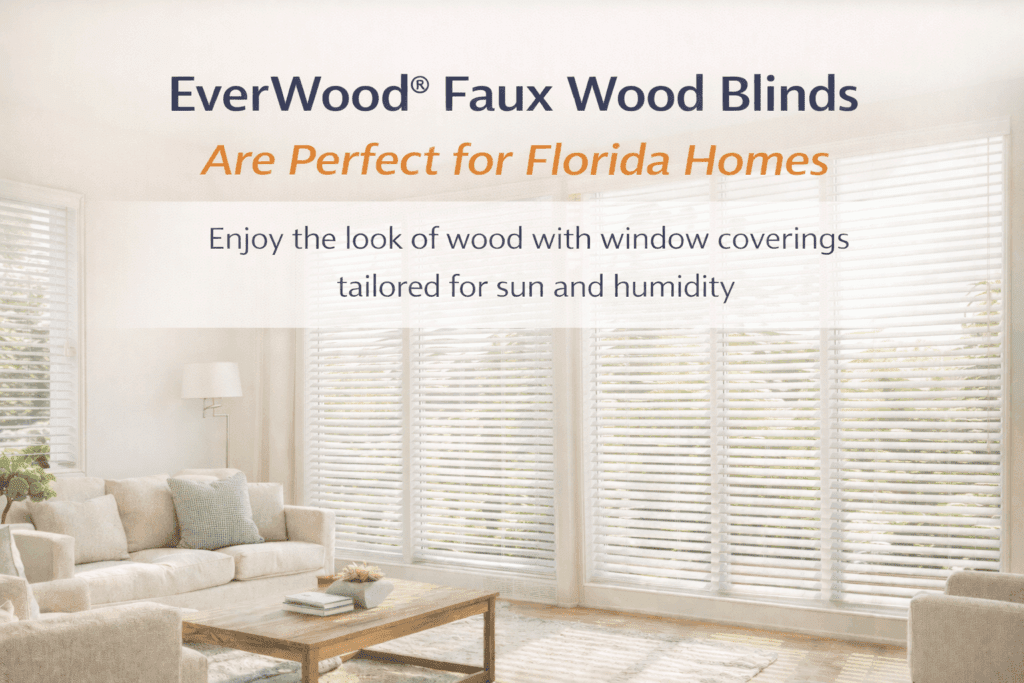 EverWood Faux Wood Blinds