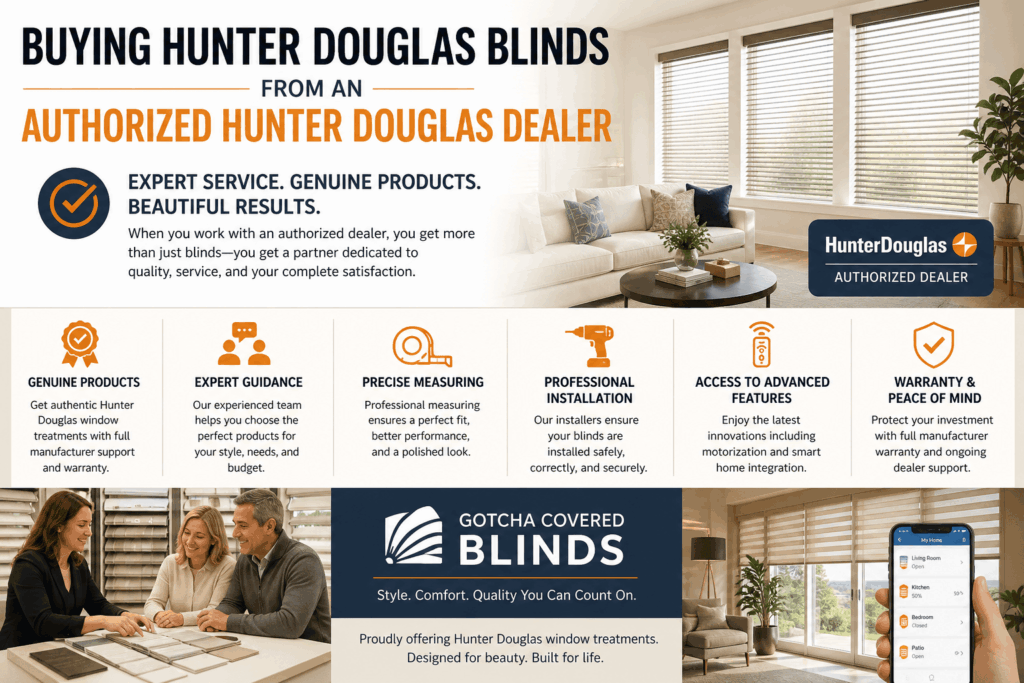 Buying Hunter Douglas Blinds