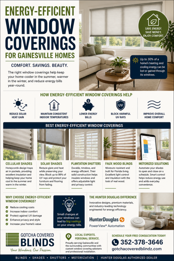 Energy-Efficient Window Coverings