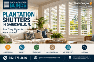 Plantation Shutters in Gainesville